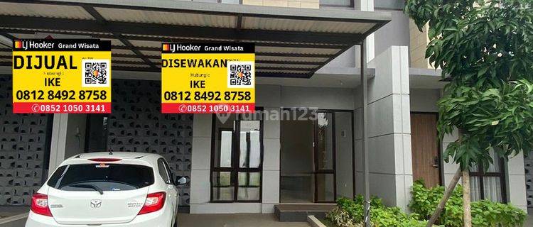 Disewakan Rumah 2 Lantai 3 Kamar Tidur Semi Furnished Hanya 500 Meter Dari Pintu Tol Tambun Grand Wisata Bekasi 1