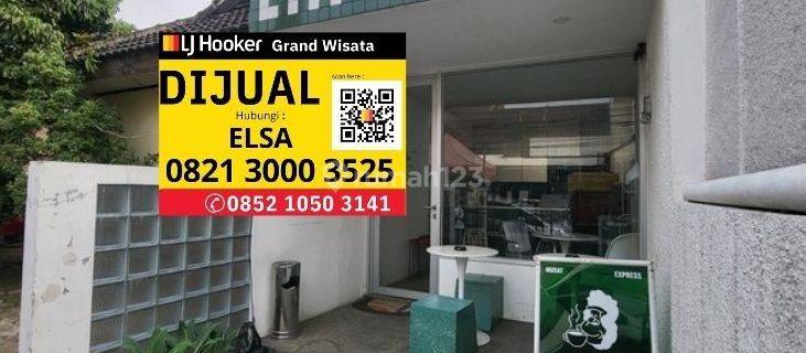 Rumah Di Hook Luas 281 M² Harga Di Bawah Nilai Pasar Sangat Cocok Dijadikan Tempat Usaha Lokasi Strategi Dekat Toserba, Pusat Kuliner, Klinik, Sekolah Dan Rumah Sakit Di Antapani Bandung 1