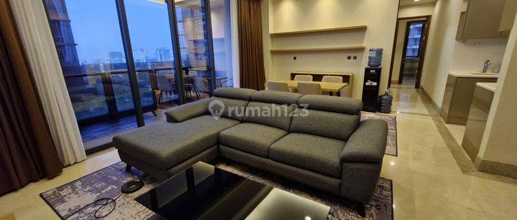 For Rent Elegant 2 Bedroom Apartment With Private Lift, 153 Sqm, Fully Furnished At District 8 Infinity, South Jakarta. 1