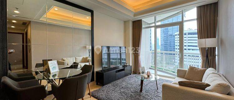 Elevate Your Living, Lease A Dreamy Fully Furnished 2 Bedrooms Apartment At South Hills, Kuningan, South Jakarta 1