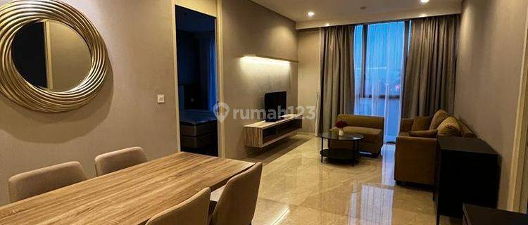 Luxurious 2BR, 2BA Apartment 108 Sqm For Rent At Izzara, Prime Location In Tb Simatupang, Cilandak, South Jakarta, Fully Modern Furnished. 1