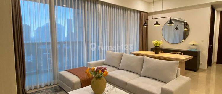 Rent a Chic 2-Bedroom (148 sqm) Fully Furnished Apartment at Anandamaya Residence, Sudirman, Jakarta. 1