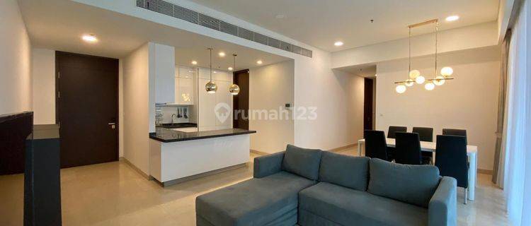 For Sale Elegant 3 Bedroom 177 m² Fully Furnished Apartment At Anandamaya Residence, Sudirman Jakarta, Experience Premium Urban Living. 1