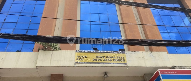For Rent: Strategic Adjacent Shop Houses Busy Benhil Central Jakarta Former Printing.
