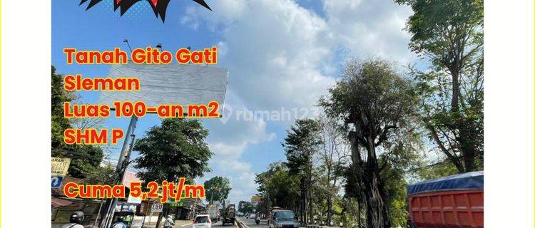 Gito Gati Tanah Dijual Tepi Jalan Utama, Shmp 1