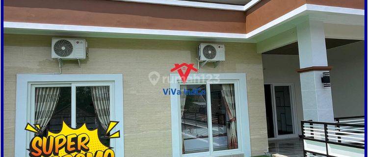 Jual Villa Furnish Ada Kolam Renang di Purwomartani Sleman 1