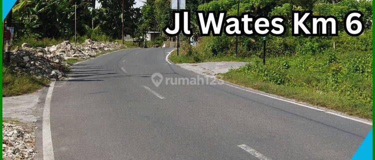 Siap Ajb di Jl Wates Km6 Tanah Tepi Jalan Aspal 1