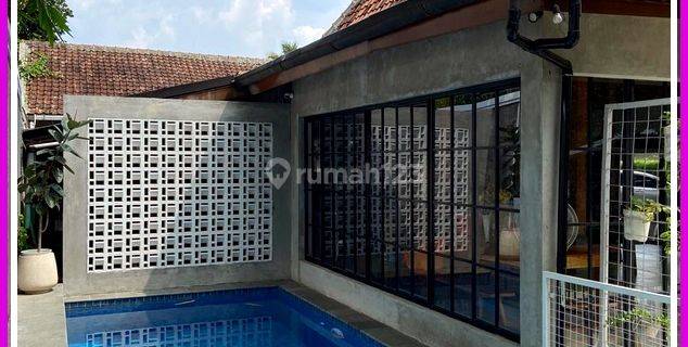 Jual Villa Full Fasilitas di Pakem Sleman Ada Kolam Renang 1