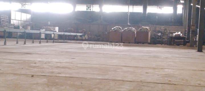 Disewakan Ex Pabrik Tanah Luas Di Daerah Cikupa 1