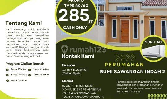 Ingin dapet rumah akses jalan 2 mobil  hanya di sini BSI 2  1