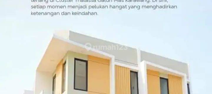 Rumah 2 lantai di pusat kota Galuh mas Karawang Rumah 1