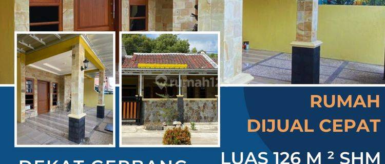 Rumah Lt 126 M SHM Dijual Cepat Dekat Gerbang Tol Cikopo Cikampek  1