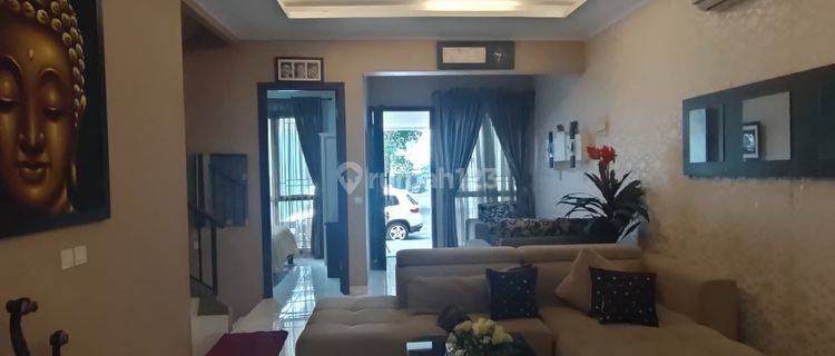 Dijual Rumah Semi Furnished Bagus Siap Huni Di Cluster Caspia Bsd 1