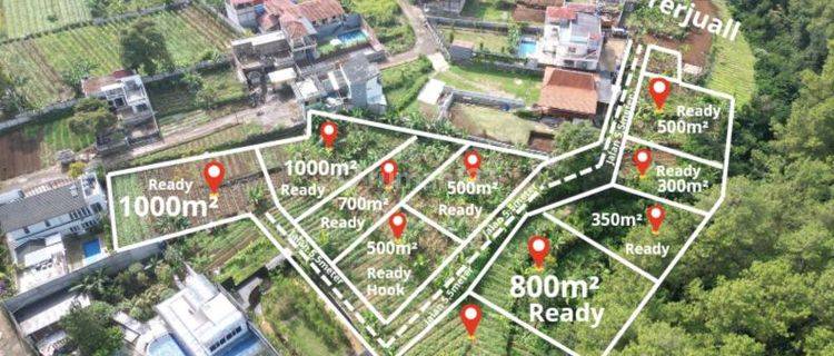 Dijual tanah strategis shm di megamendung puncak bogor 1