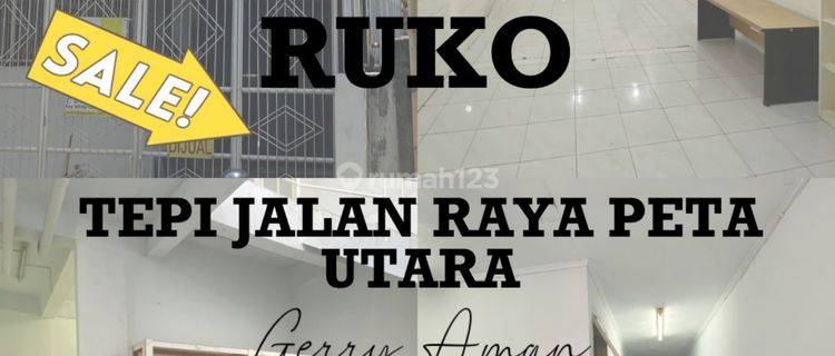 Ruko Disewakan Di Peta Utara 8 Kali Deres 1