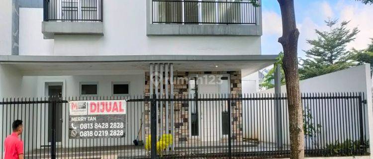 Di Jual Rumah Cluster Beverly Hill Sentul City 1