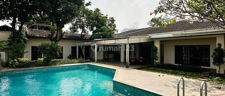 For Rent Rumah Kuningan Taman Luas & Ada Pool Dekat Rasuna Said 1