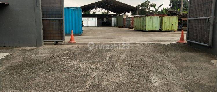  Dijual Gudang Pinggir Jalan, Dekat Pintu Tol di Jati Asih Bekasi 1