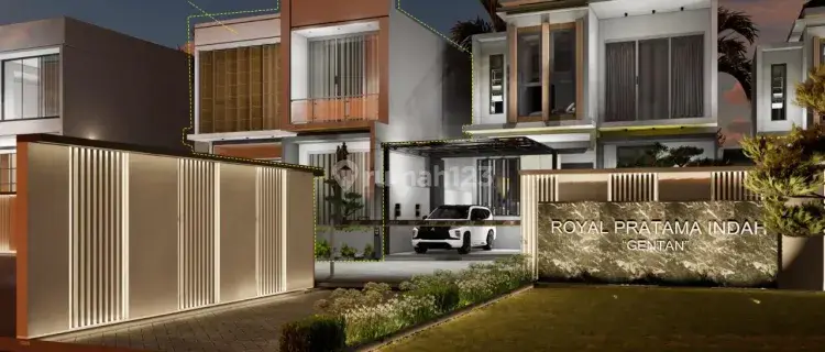 Rumah 2 Lantai Baru Harga 1,7 M Sudah SHM di Kaliurang Yogyakarta 1