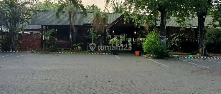 TANAH TROPODO LUAS DIJUAL BUTUH CEPAT LAKU  BEKAS RESTO SHM NEGO  1