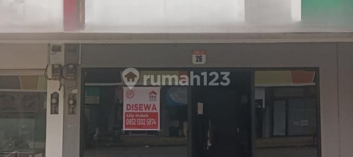 FOR RENT: SHOPHOUSE IN PASAR SEGAR GRAHA BINTARO 1