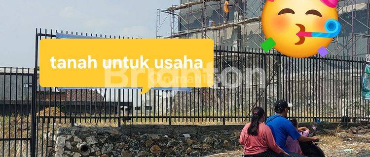 TANAH SIAP BANGUN UNTUK USAHA  HARGA DIBAWAH NJOP CANDISARI TEGALSARI 1