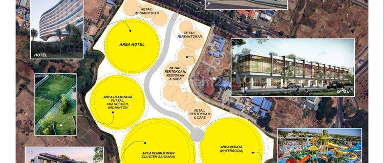 Tanah SHM 18 hectare 300m dr Bandara Hassanudin 1