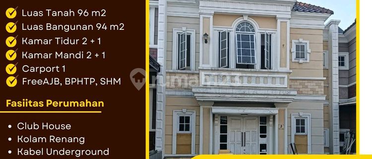 Rumah Primary Tipe Klasik Cash Back 30jt Di Paramount Village 1