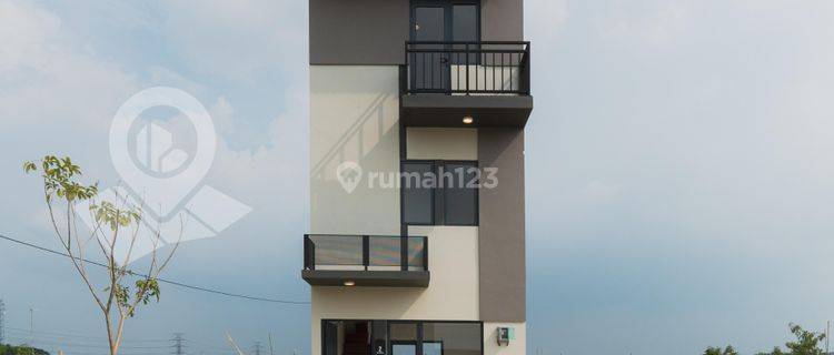 Rumah 3 Lantai Modern Konsep Township Akses Langsung Tol Karawang 1