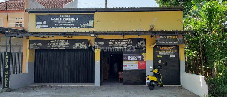 Dijual Ruko Mebel di Jalan Solo gawok 1