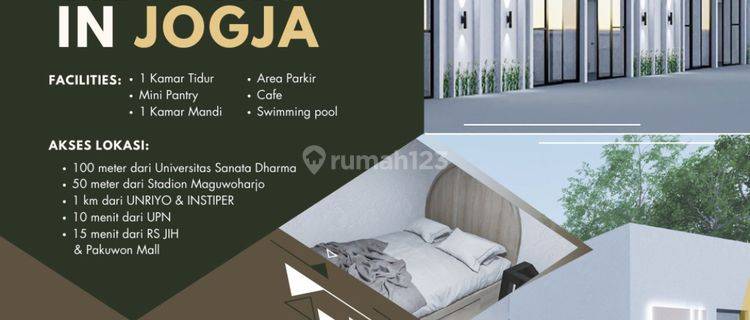 Villa Mezzanine Dekat Kampus Ugm Yogyakarta Full Furnished 1