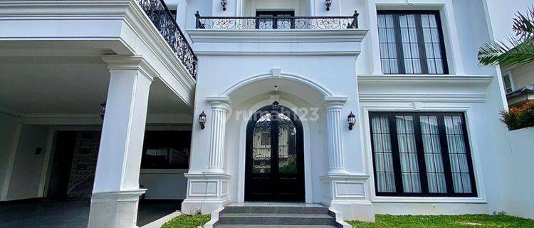 Rumah American Classic Dengan Private Pool Di Bintaro 1