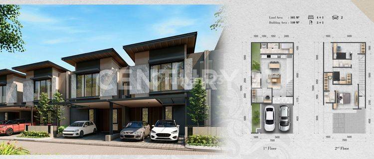 Cluster Vastu Jakarta Garden City Rumah Konsep Modern Minimalis 1