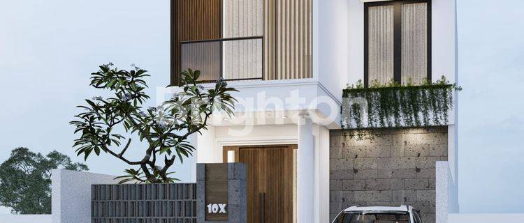 RUMAH MODERN TROPIS DI TENGAH KOTA DENPASAR  3 KAMAR TIDUR  1