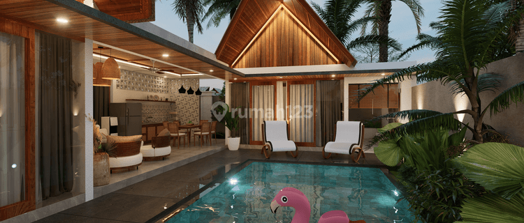 Villa Hak Sewa Tropical Modern Dilengkapi Perabotan Seminyak 1