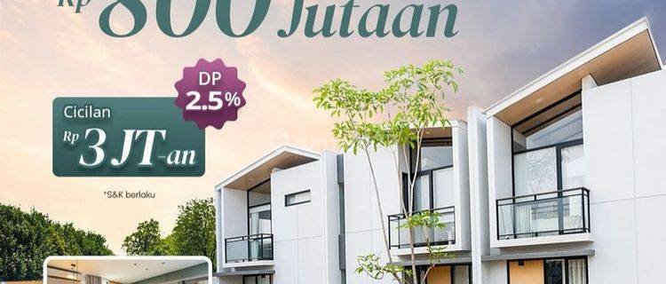 CLUSTER CENDANA BOTANIC By Lippo group, Promo CashBack 63jt, Cicilan 4jtan 1