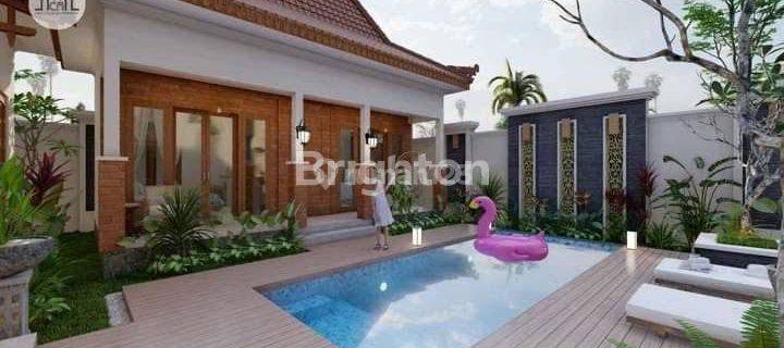 3BR VILLA JOGLO FURNISHED (OFF PLAN) 7 MINS TO SANUR BEACH 1