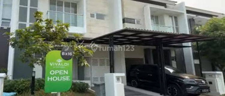 Rumah 2 Lantai Siap Huni Cluster Vivaldi Gading Serpong 1