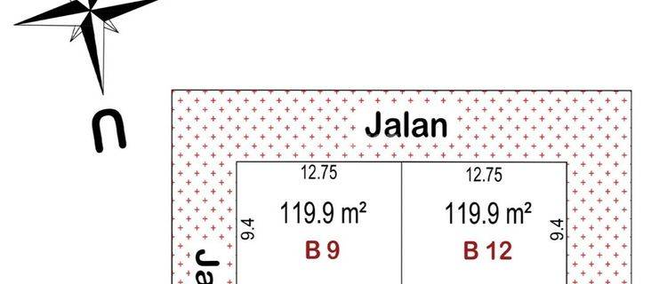 Dijual Tanah Strategis Lokasi Paal Merah 1