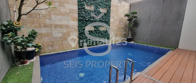 DIJUAL RUMAH PLUS SWIMMING POOL DI KBP BDG BARAT 1