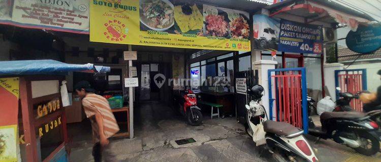 Rumah Tinggal + Usaha Area Strategis pinggir Jalan Ramai Nusaloka BSD 1