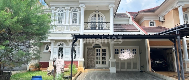 Disewakan Rumah Mewah Lt.225, 3+2kt, Semi Furnished, Siap Huni, Bebas Banjir, Lokasi Strategis, Di Legenda Wisata Cibubur, Siap Huni, Bagus, Terenovasi, Shm, Nego! Rumah Bagus SHM di Perumahan Legenda Wisata Cibubur, Perumahan Legenda Wisata, Wanaherang,  1