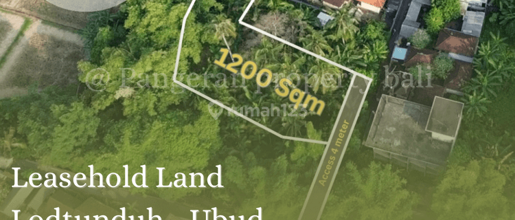 For Sale Leasehold land at Lodtunduh - Ubud ! 1