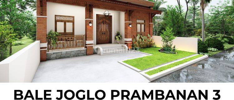 Tampilan Joglo Etnik Harga Ekonomis Hanya 450 Juta di Prambanan Yogyakarta 1