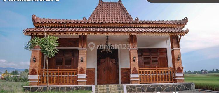 Rumah Joglo Tipe Besar Harga Termurah Dekat Candi Prambanan 1