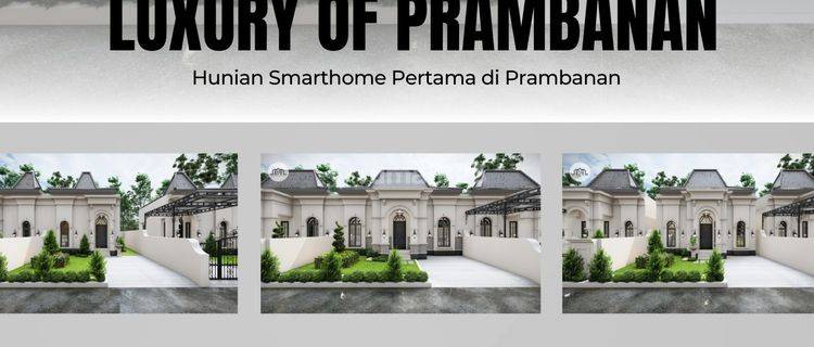 Dekat Jogja Kota, Rumah Cantik Modern Ala Mediterania di Prambanan 1