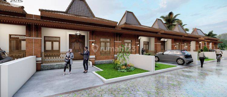 Rumah Nyaman Desain Etnik Joglo Khas Jawa Kawasan Wisata Prambanan 1