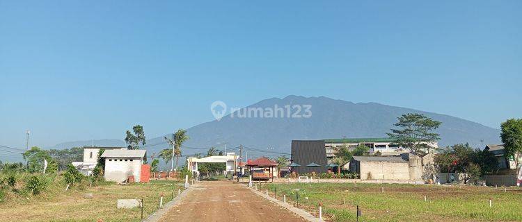 Tanah SHM 100 m² Dekat Stasiun View Gunung Salak 1