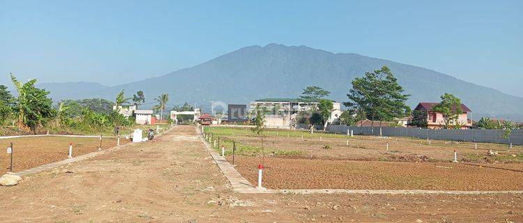 Dijual Tanah SHM 100 m² View Gunung Salak, 1 Menit Ke Stasiun 1