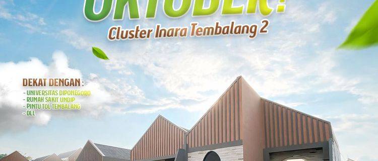 Di Jual Rumah Cluster Dekat Kampus Undip Tembalang 1